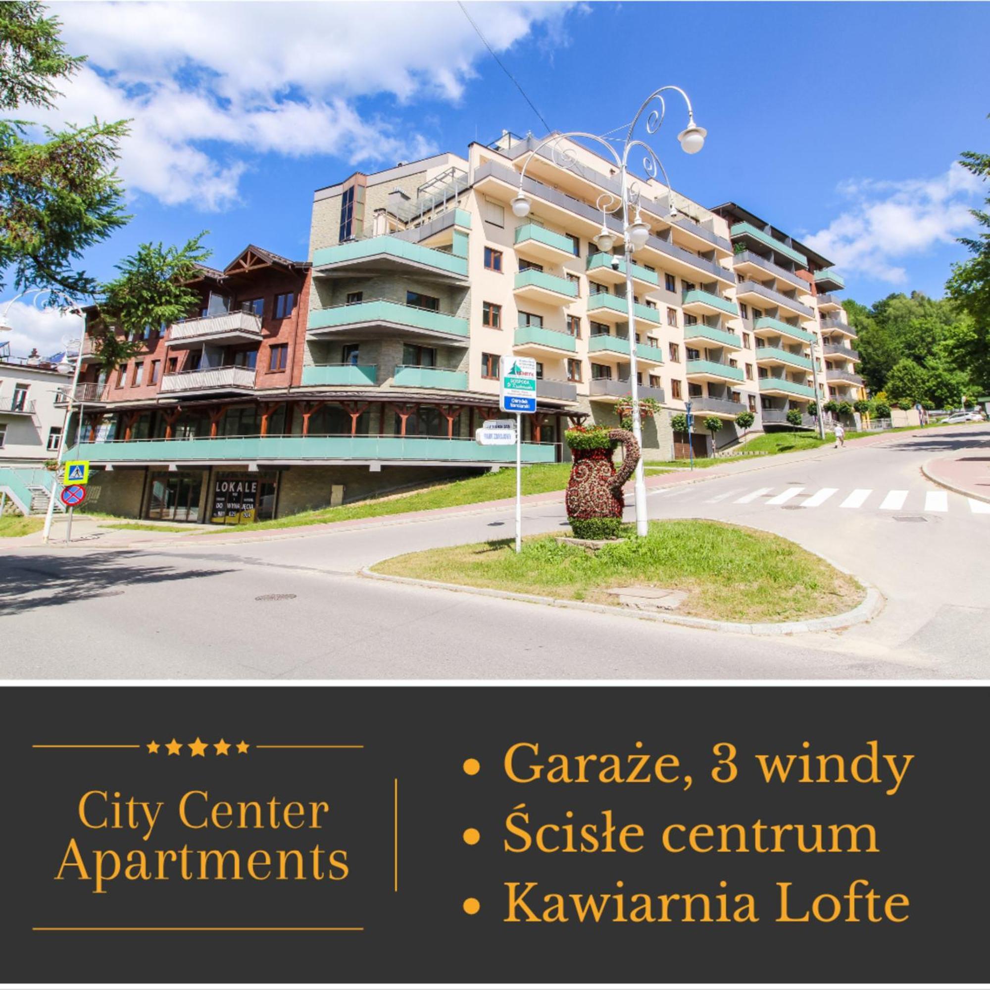 Apartamenty City Center - Zdrojowe クリニツァ・ズドルイ エクステリア 写真